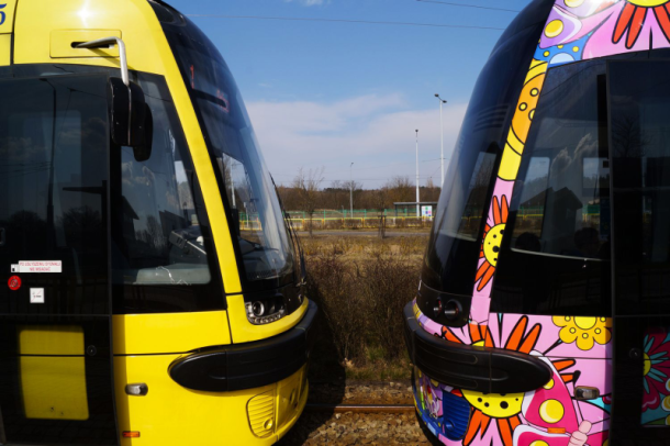 Tramwaj pełen dobrej energii